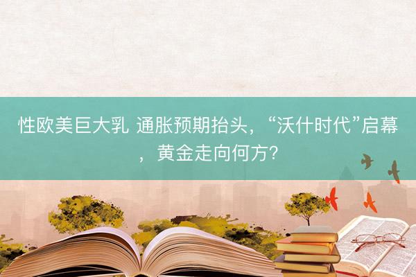性欧美巨大乳 通胀预期抬头，“沃什时代”启幕，黄金走向何方？